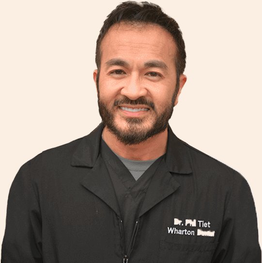 Dr. Phil Tiet, DDS, owner dentist at Wharton Dental