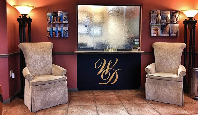 Wharton Dental waiting room