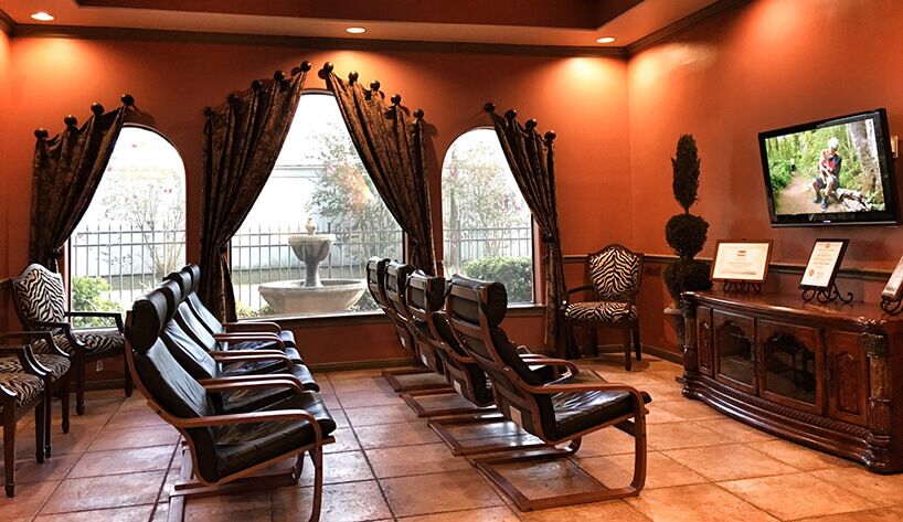 Treatment room detail